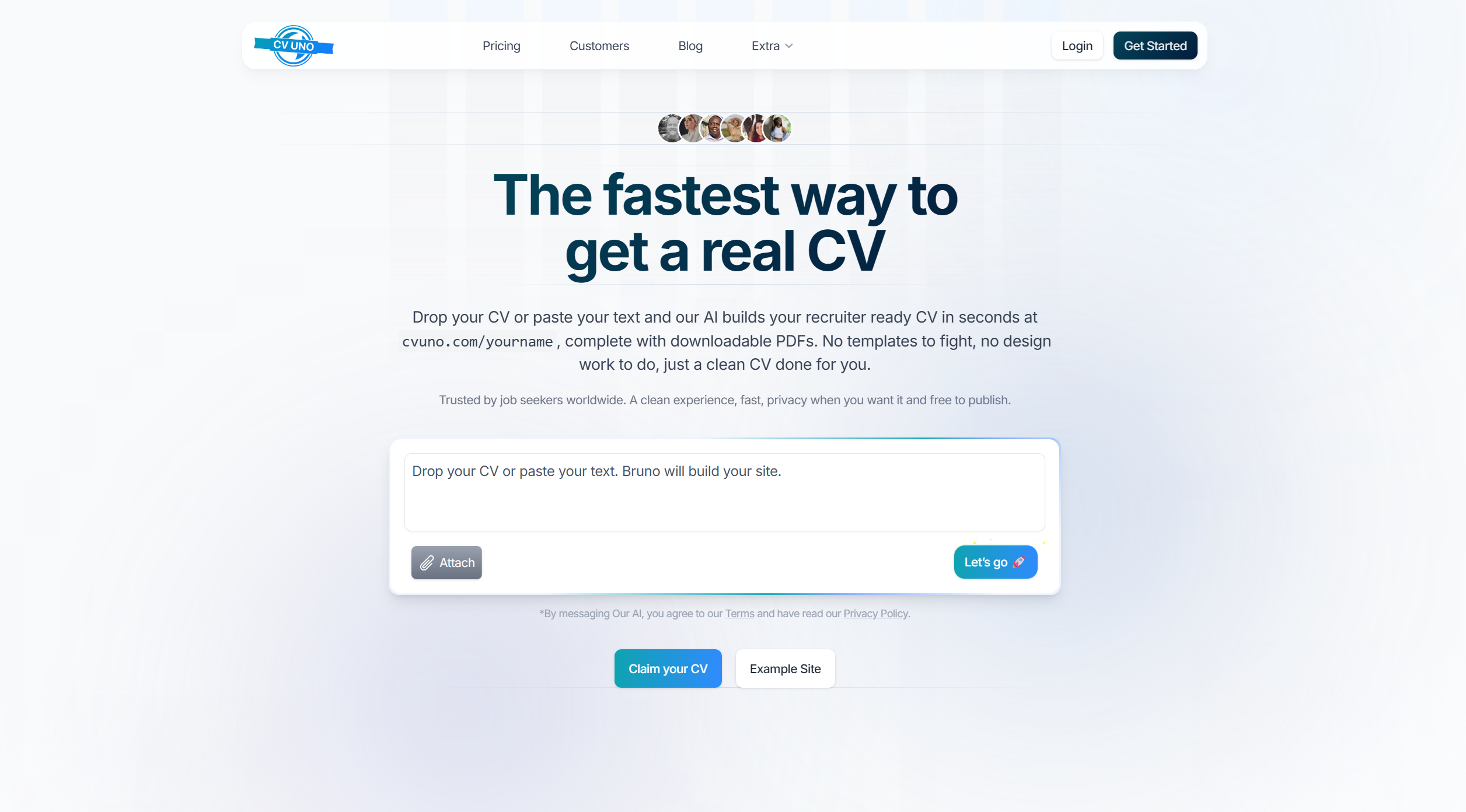 CVUno AI CV Generator